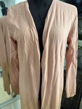 Umgee Blush Open-Front Lightweight Duster